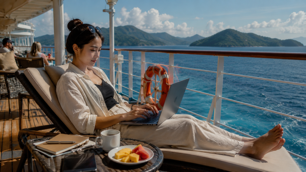 Bleisure Travel 2026: Bikin Kerja dan Liburan Menyatu di Kapal Pesiar