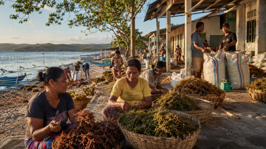 Beginilah 5 Klaster Rumput Laut Ubah Ekonomi Pesisir NTT