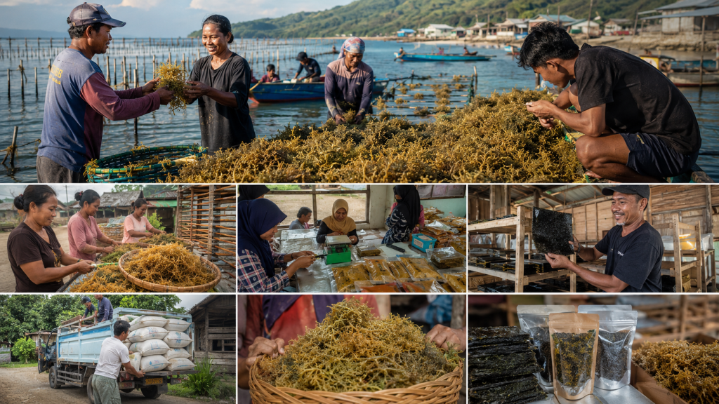 Beginilah 5 Klaster Rumput Laut Ubah Ekonomi Pesisir NTT