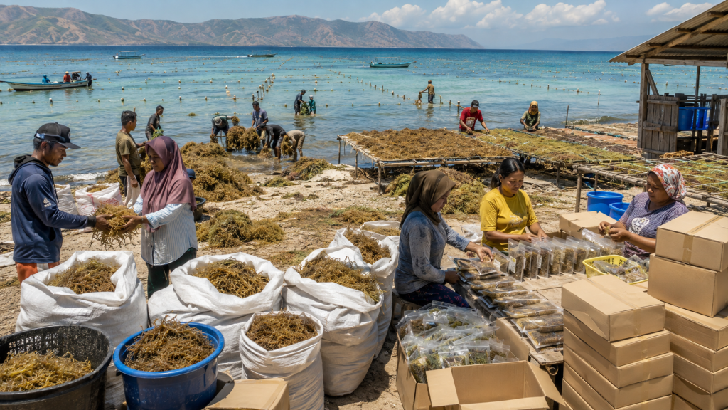 Beginilah 5 Klaster Rumput Laut Ubah Ekonomi Pesisir NTT